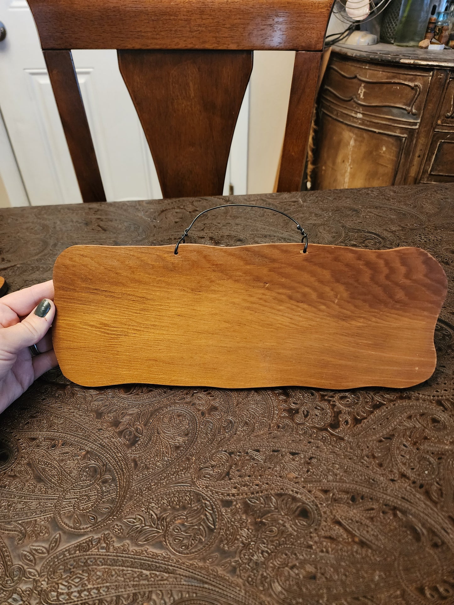 Wood Sign, Upcycled, Handmade. Cat ears. "Cats Welcome People Tolerated"