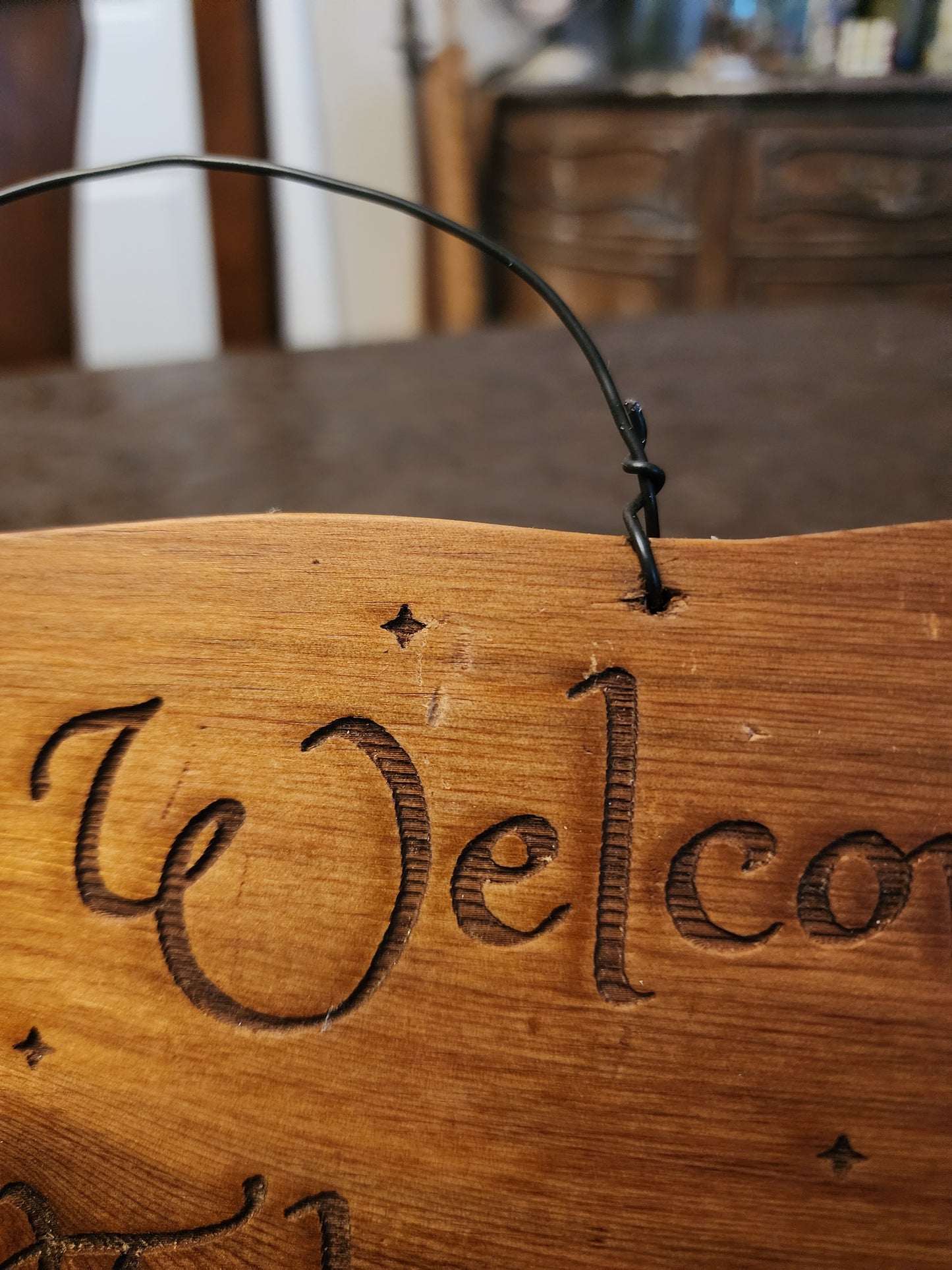 Wood Sign, Upcycled, Handmade. Animal Paw/Foot prints. "Animals Welcome People Tolerated" (Copy)