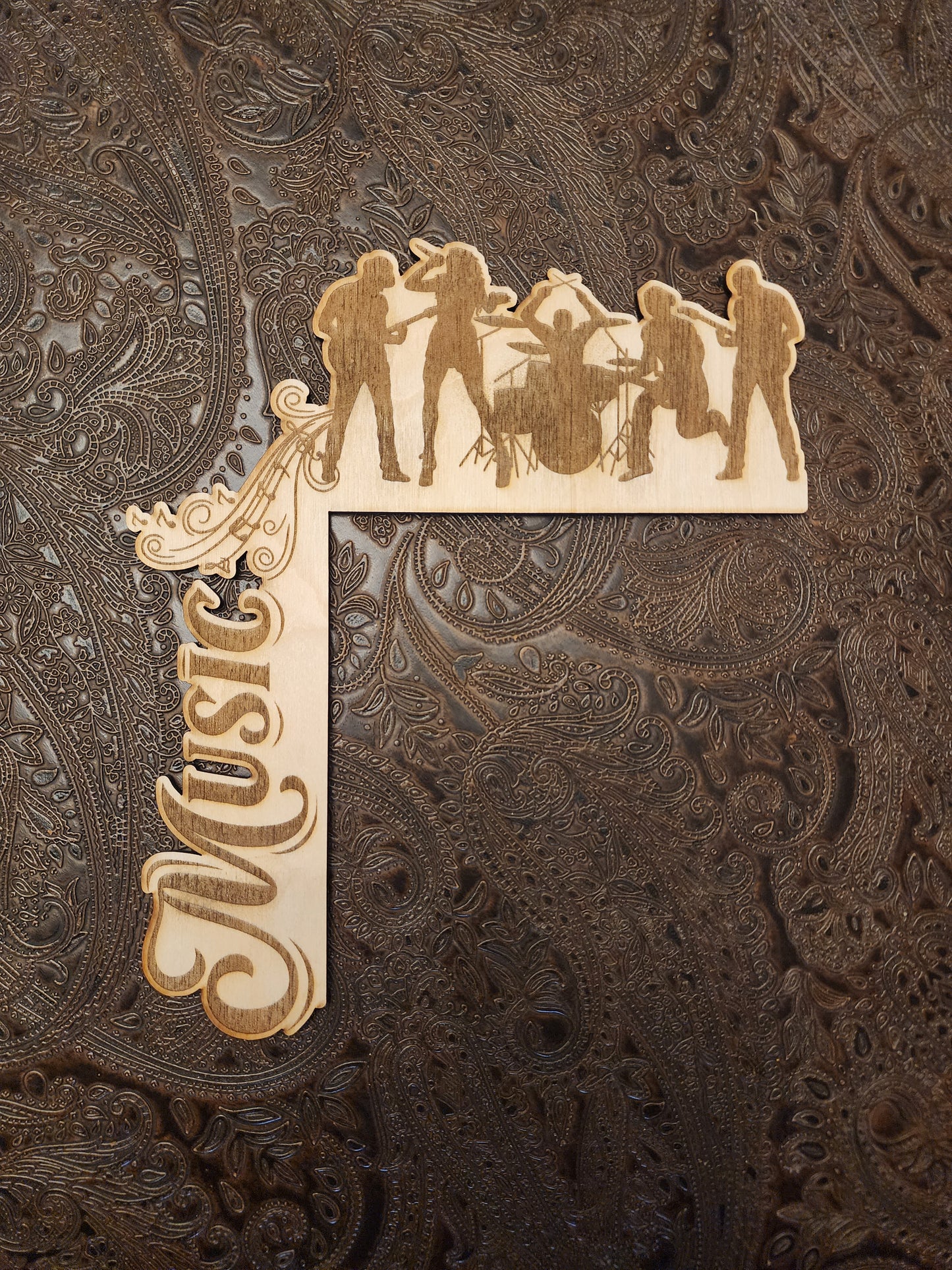 Music/Band Room Corner Door Decor.