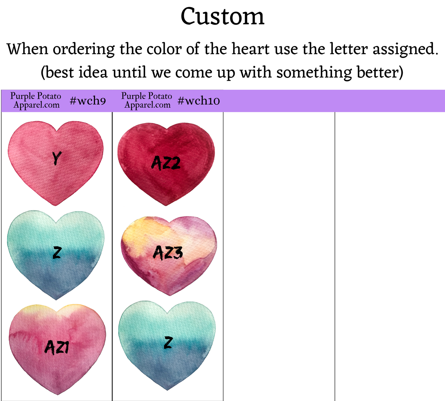 Customizable Watercolor Heart Stickers Strips Or Pre-made Positive, Feel Good Stickers.